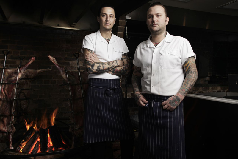 Ben Milgate and Elvis Abrahanowicz of Porteño, Sydney
