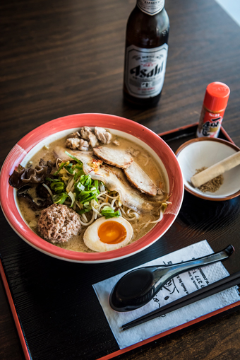 Hokkaido miso ramen at <a href=