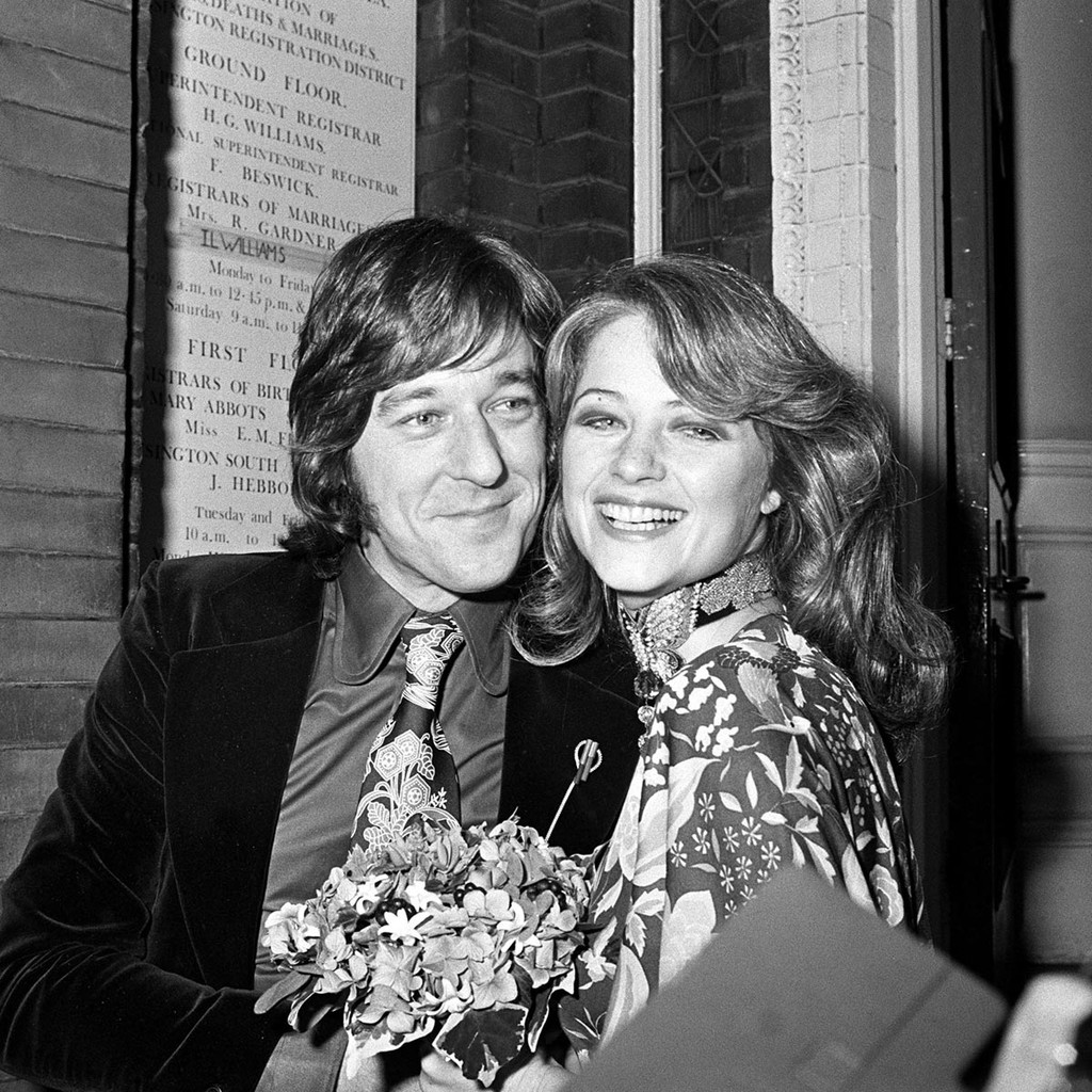 Bryan Southcombe marries Charlotte Rampling in 1972