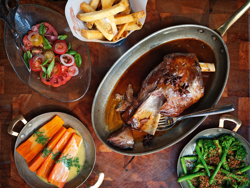 Dishes at The Grill by Sean Connolly