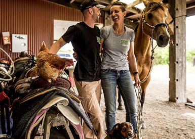 Dane and Dayna Grant met on the set of Mad Max: Fury Road