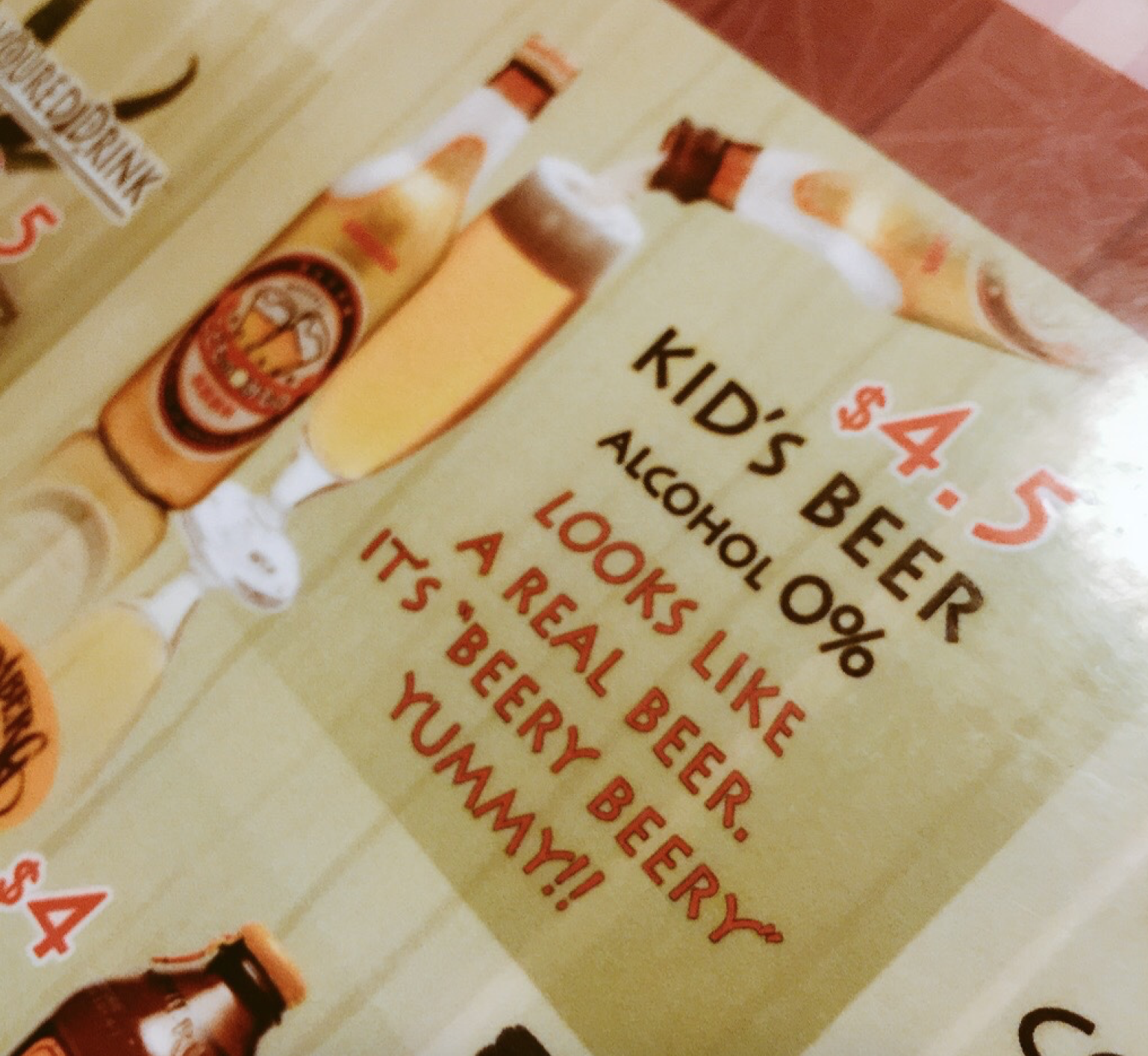 Kids Beer