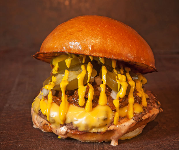 Bearded Clam burger