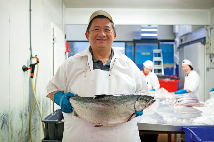 Fong Wu at Seafood Harbour, Newmarket. Fong Wu at Seafood Harbour, Newmarket.