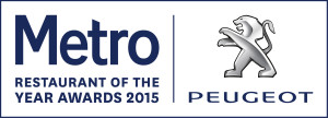 Peugoet Restaurant of the Year Logo