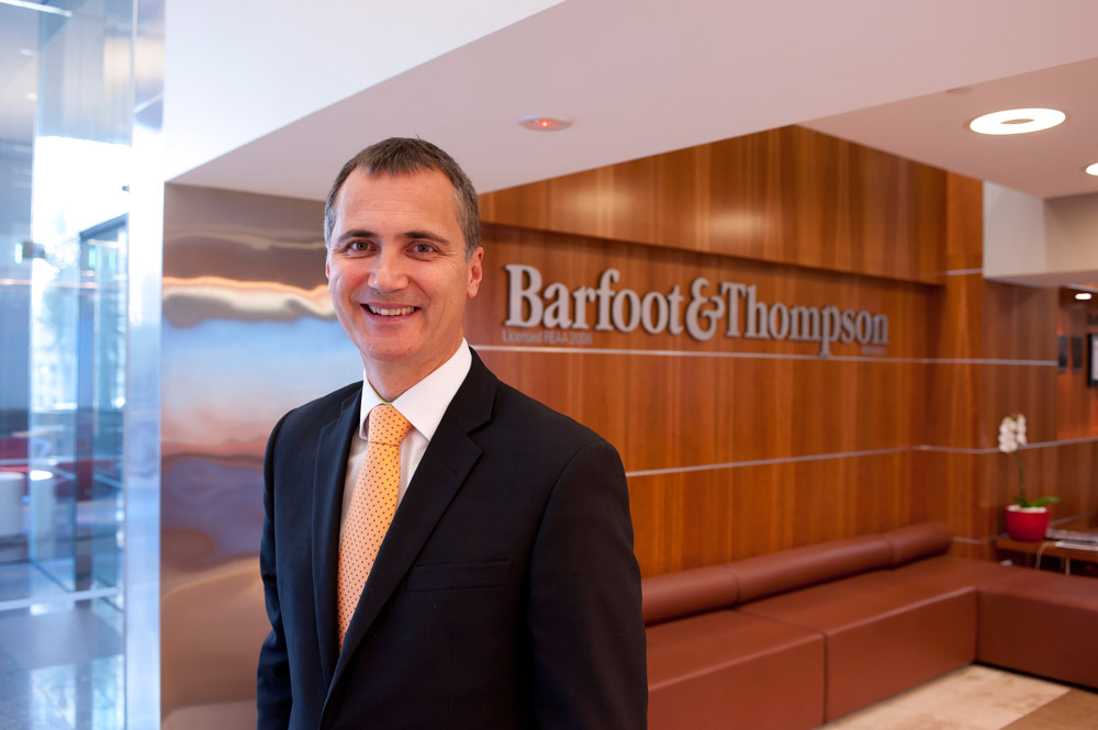 Barfoot and Thompson auction manager Campbell Dunoon