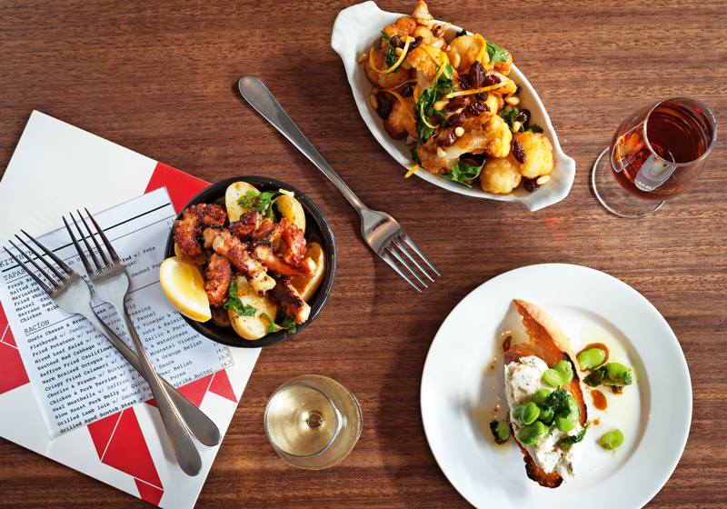 Dishes at Basque Kitchen and Bar, Auckland