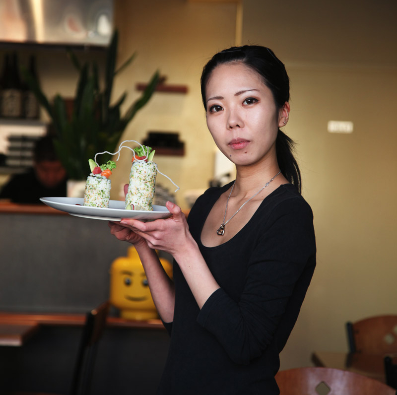 Waitress at Banzai