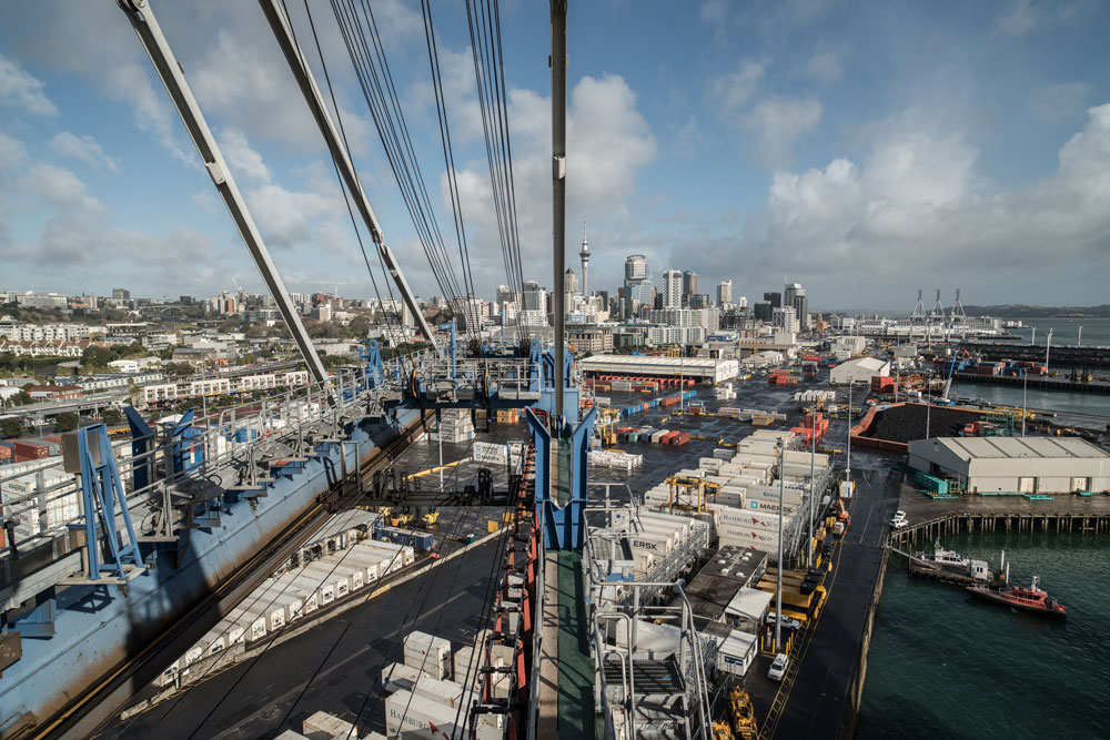Auckland's prime waterfront land.