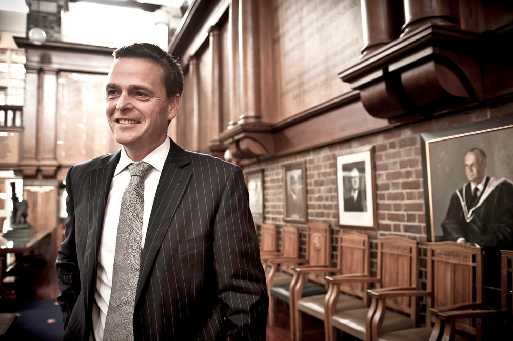 Auckland Grammar headmaster Tim O'Connor