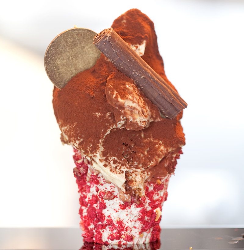Ice cream at Giapo, Auckland. Photo by Ken Downie for Metro.