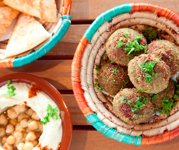 Falafel at Petra Shawarma