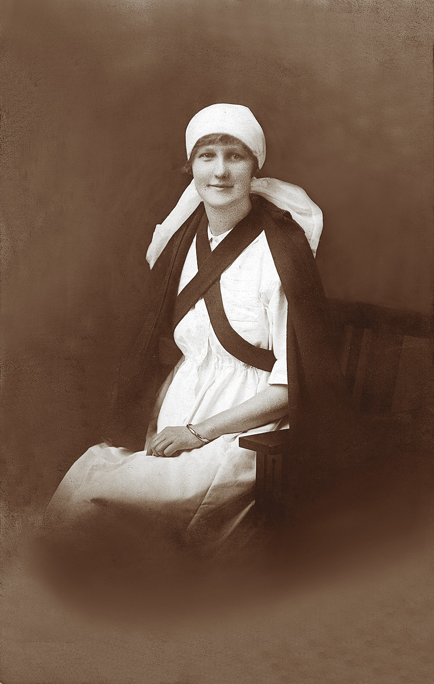 Hazel Bentham (photo probably 1924.)