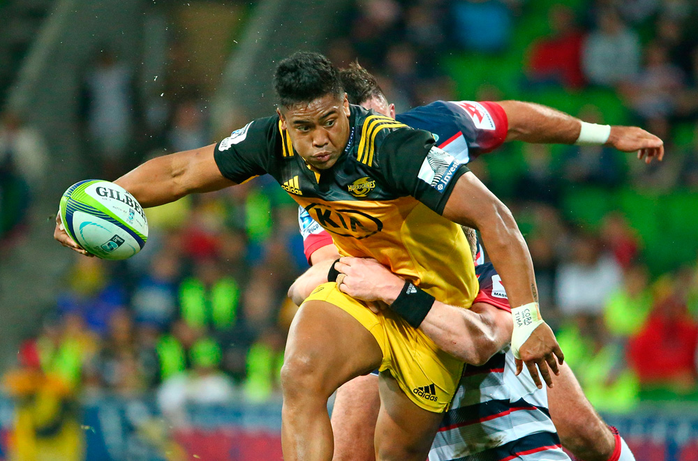 All Black Julian Savea, here playing for the Hurricanes.