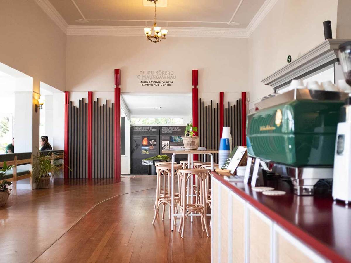 Whau, a new cafe opened halfway up Mt Eden, is a love letter to the maunga it's built on