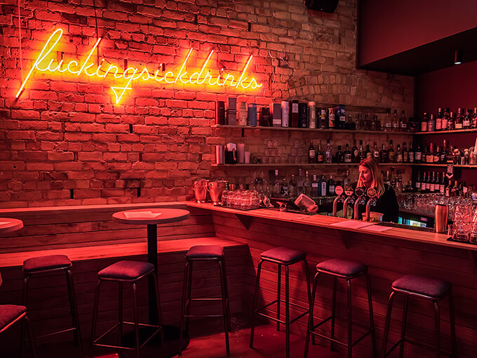 NextDoor Bar & Lounge in Kingsland. (Photo: Rebekah Robinson)
