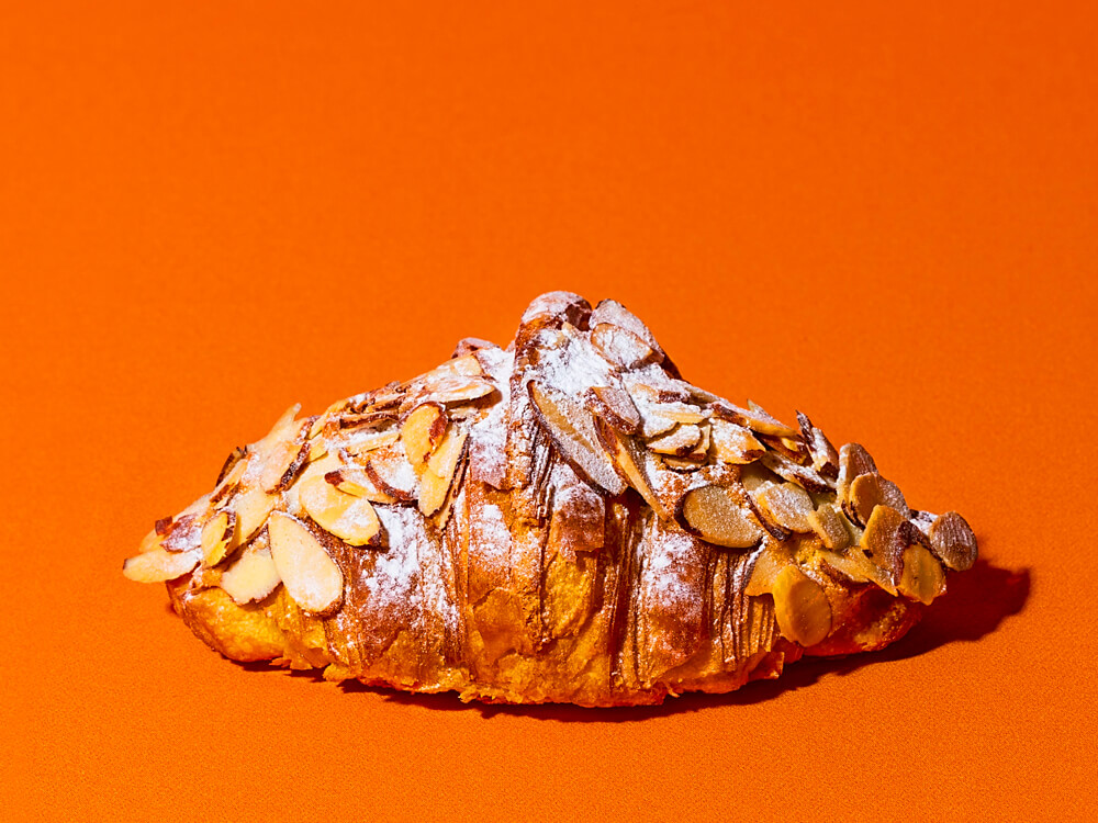 Fort Greene's heavenly almond croissant. Photo: Angie Humphreys