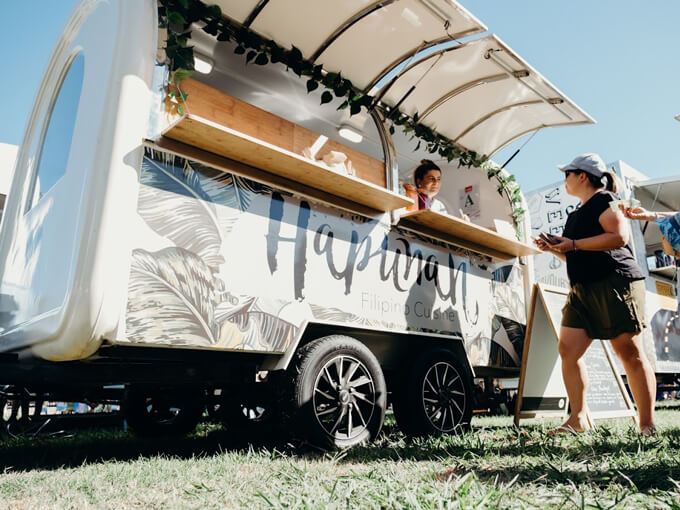Hapunan food truck. Photo: Supplied