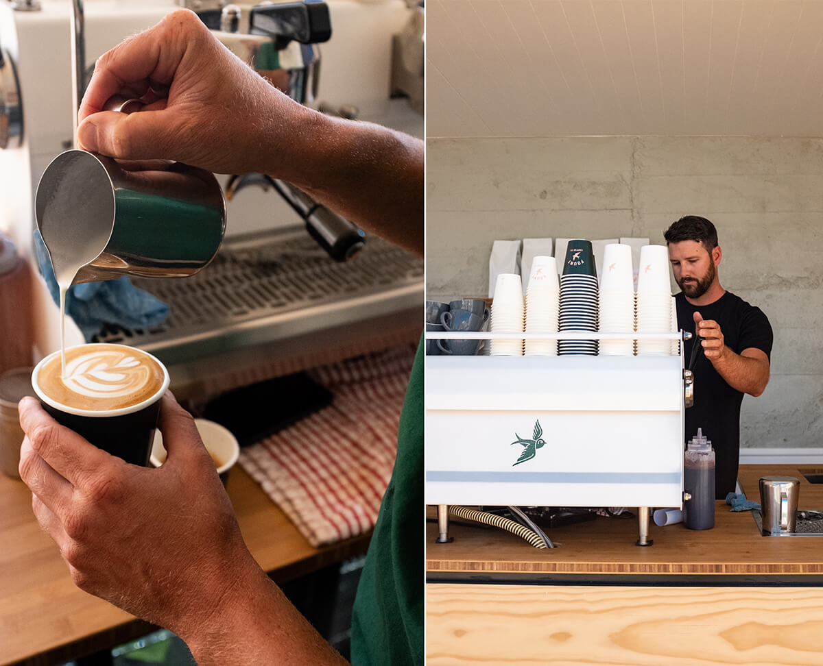 Fount Coffee Co is a container cafe pouring serious brews in a Mt Eden car park