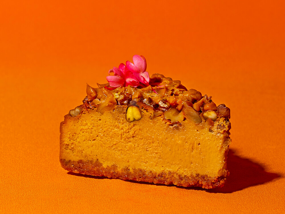 The Candy Shop's walnut cheesecake. Photo: Angie Humphreys