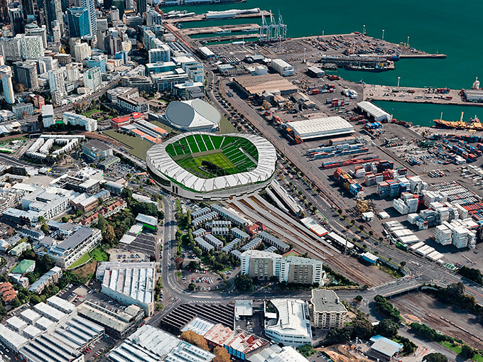 An Auckland stadium? Great, let's talk about design