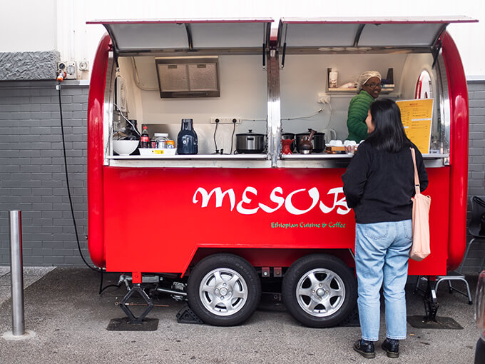 Where to get vegan Ethiopian food at a little food truck out west