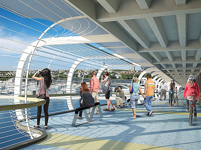 Sky Path: The long-awaited pedestrian and cycleway represents a new urbanism