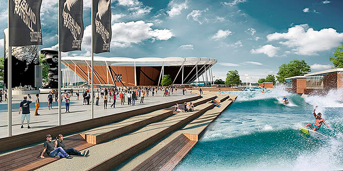 An Auckland stadium? Great, let's talk about design