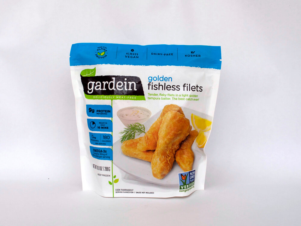 Gardein Golden fishless filets. Photo: Laura Vincent