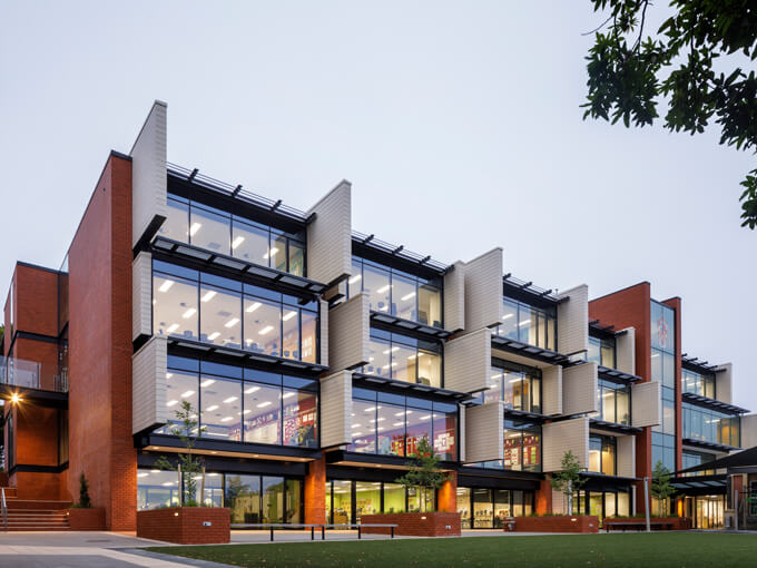 Lucky boys: King’s School's magnificent new building