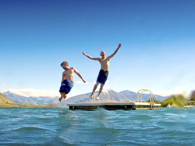 The woman who took on a year of swimming outdoors in New Zealand