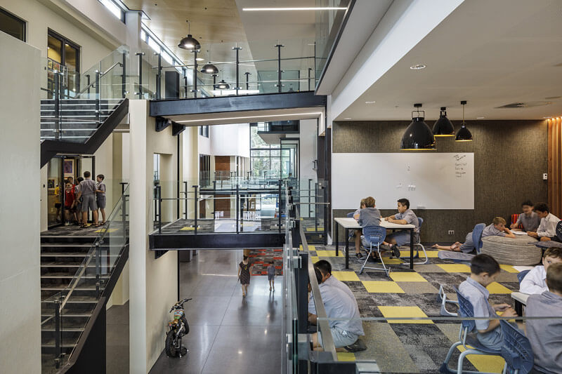 Lucky boys: King’s School's magnificent new building