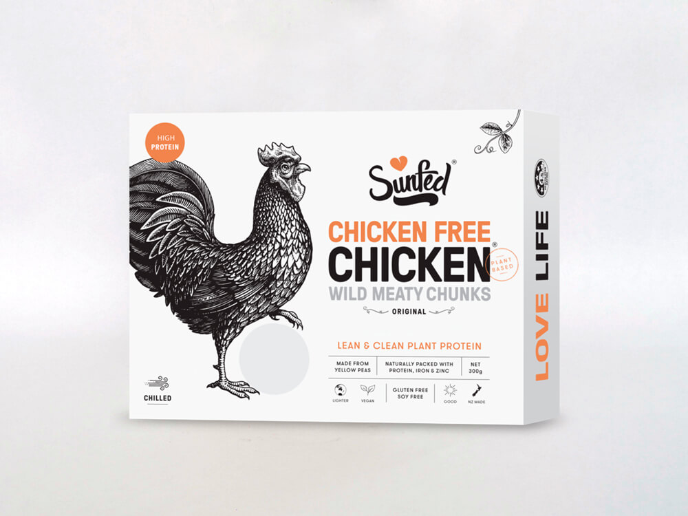 Sunfed's hilariously named Wild Meaty Chunks. Photo: Sunfedfoods.com