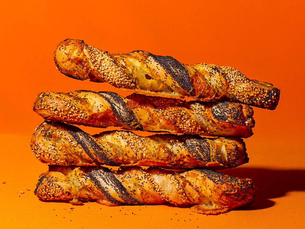 Cheese twists from <a href=