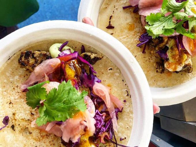 Tacos from the Lucky Taco food truck. Photo: Instagram