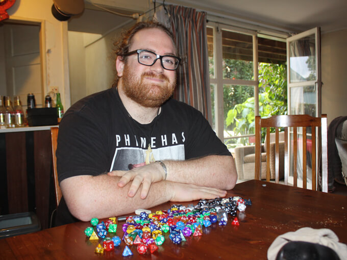 Josh Turner is turning his hobby into a job. Photo: Ayla Miller