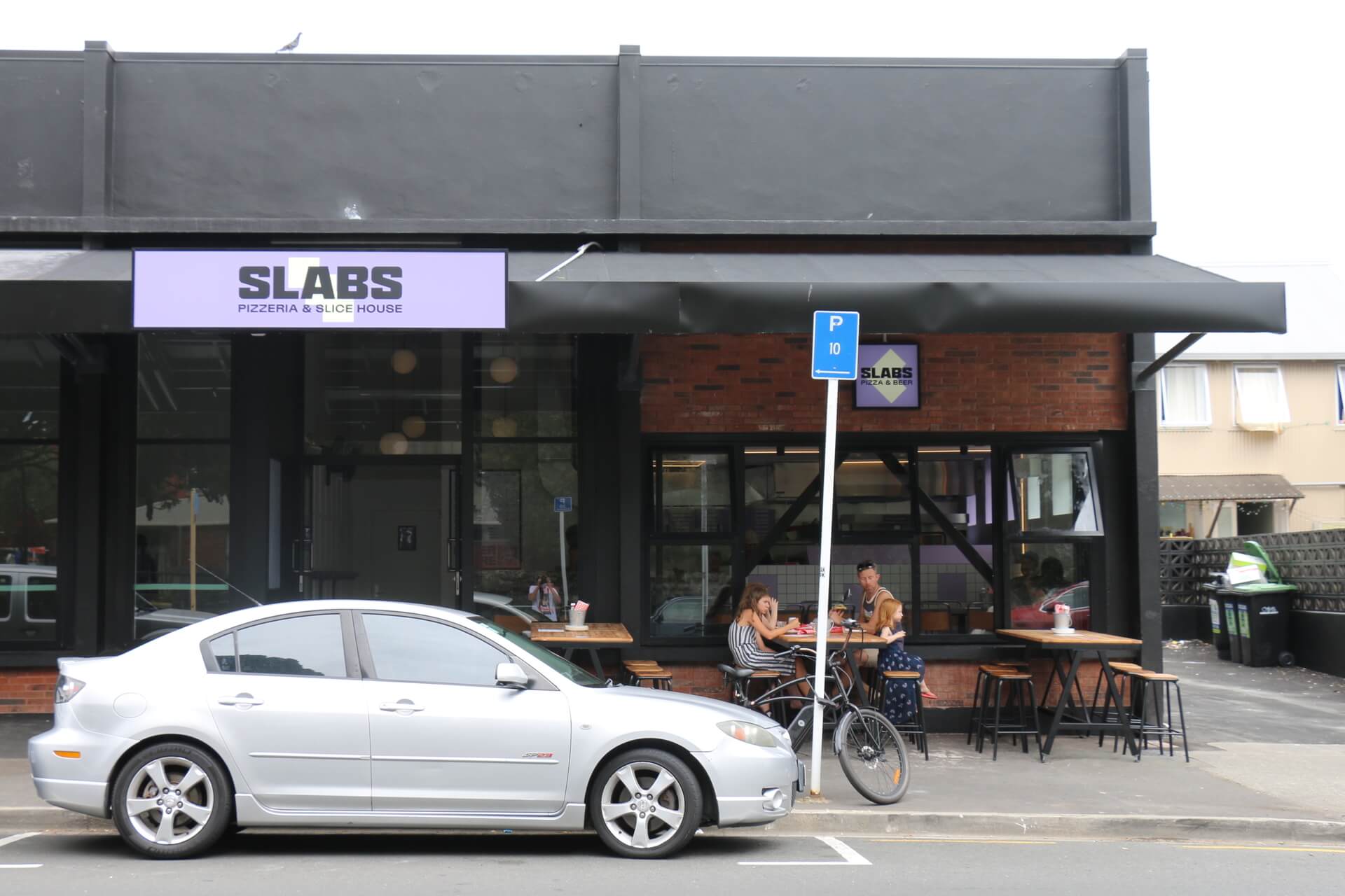 Slabs is a neighbourhood pizza spot serving up square Detroit-style pies