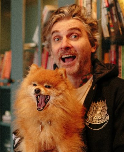 Poet, playwright, teacher and novelist DOMINIC HOEY