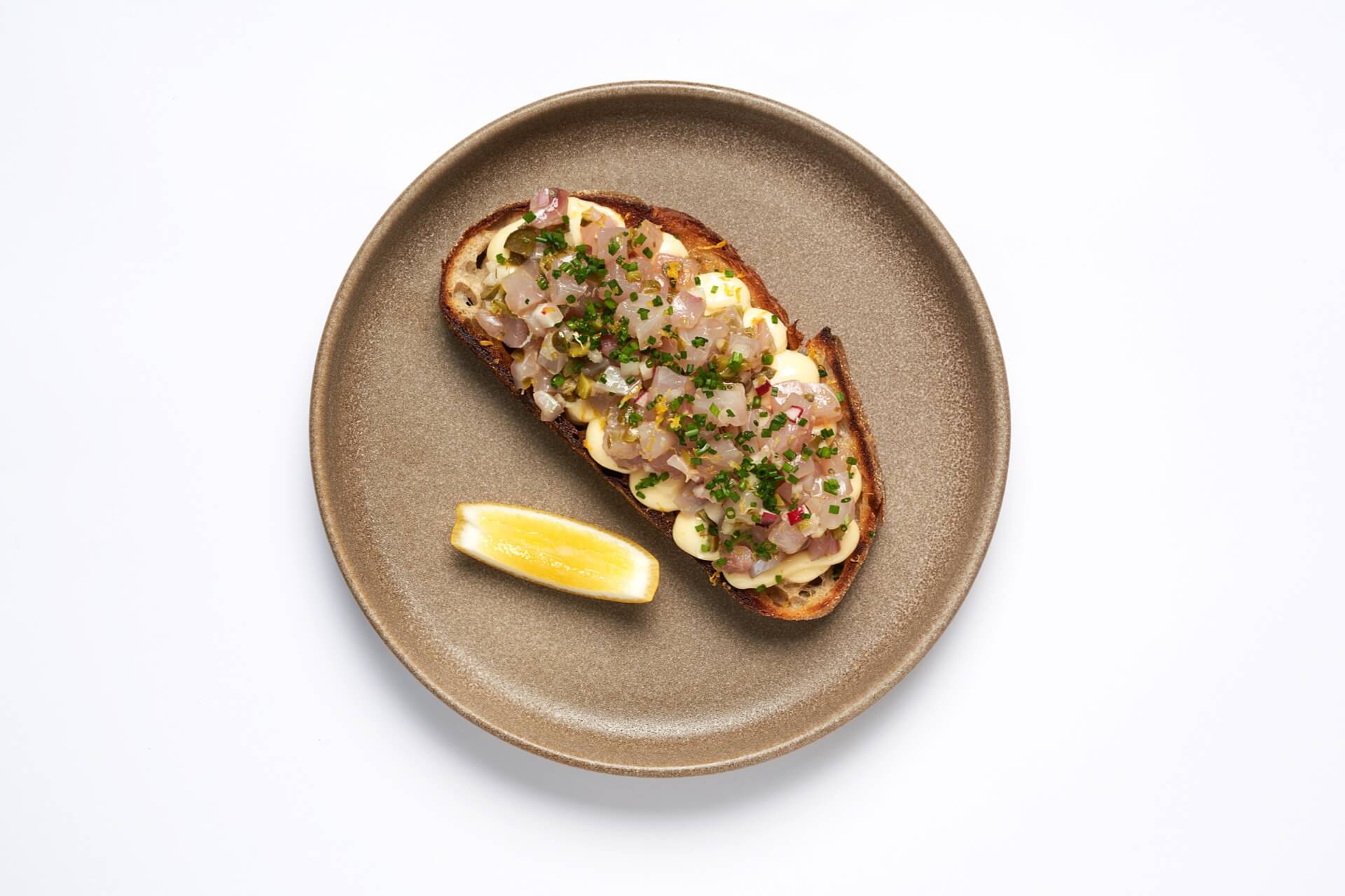 Raw Fish on Toast — Duo Eatery