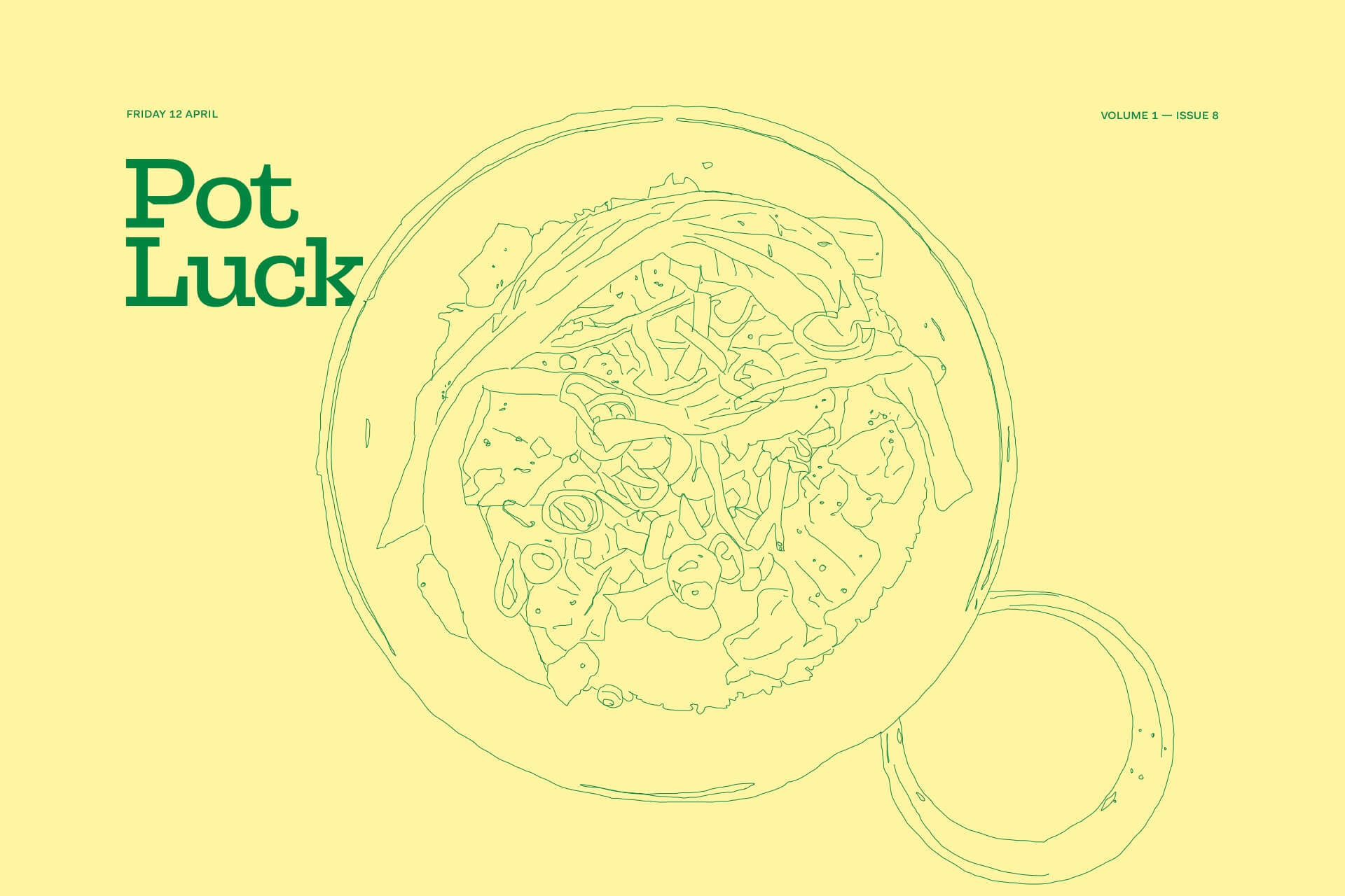 Pot Luck — Friday 12 April